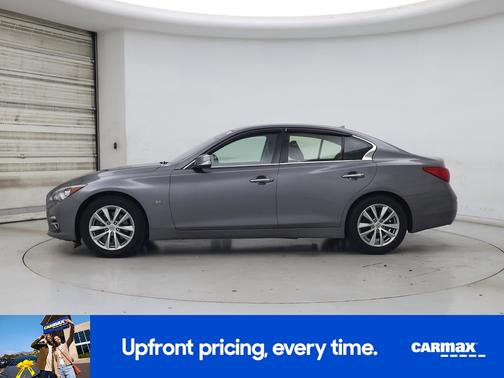 Gray 2015 INFINITI Q50 Premium