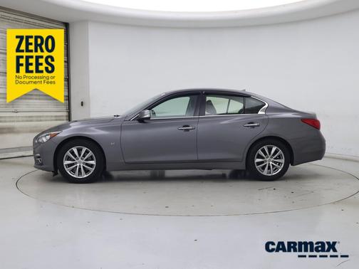 Gray 2015 INFINITI Q50 Premium
