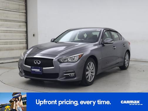 Gray 2015 INFINITI Q50 Premium