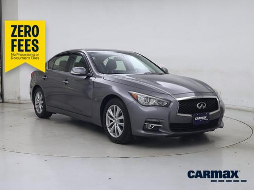 Gray 2015 INFINITI Q50 Premium