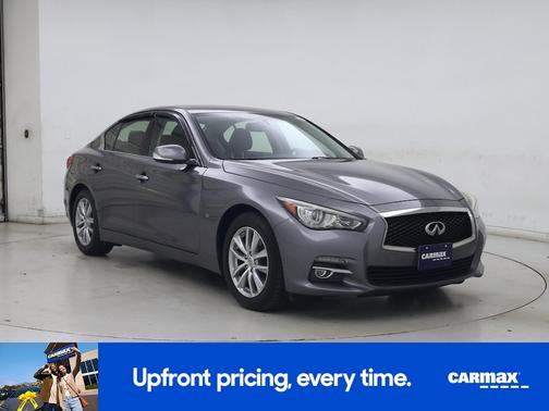 Gray 2015 INFINITI Q50 Premium