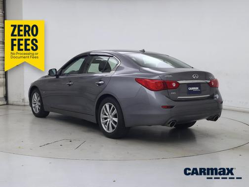 Gray 2015 INFINITI Q50 Premium