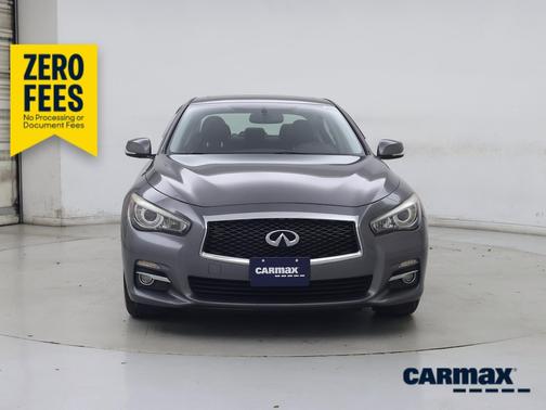 Gray 2015 INFINITI Q50 Premium