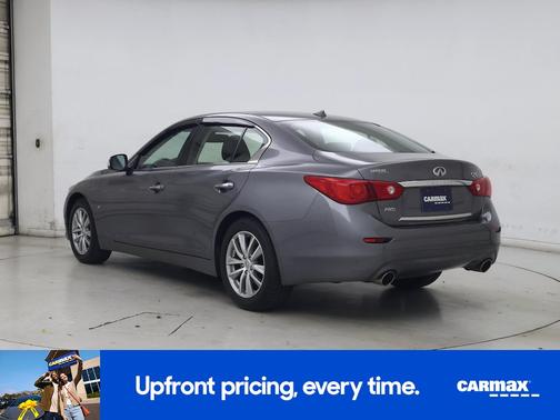 Gray 2015 INFINITI Q50 Premium