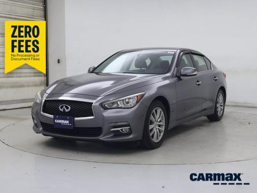 Gray 2015 INFINITI Q50 Premium