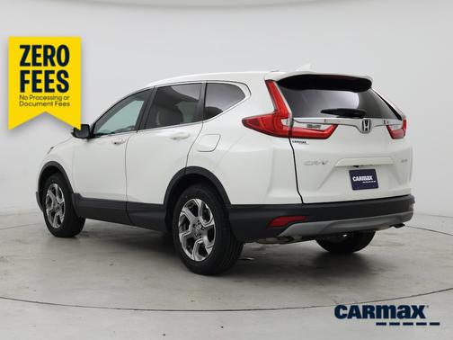 White 2018 Honda CR-V EX-L