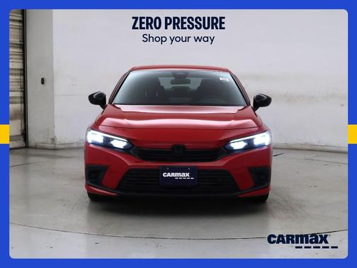 Red 2022 Honda Civic Sport