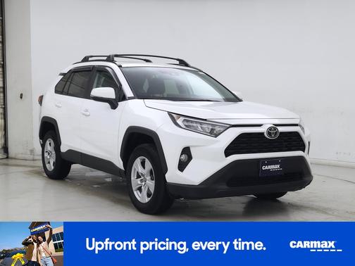 White 2021 Toyota RAV4 XLE
