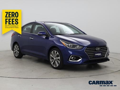 Blue 2022 Hyundai Accent Limited