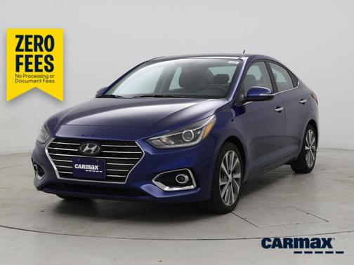 Blue 2022 Hyundai Accent Limited