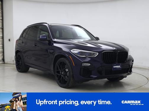 Blue 2021 BMW X5 M50i