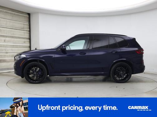 Blue 2021 BMW X5 M50i