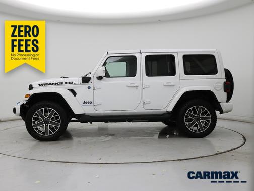 White 2024 Jeep Wrangler 4xe High Altitude