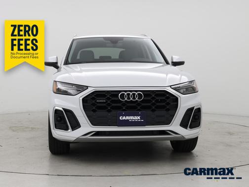 White 2023 Audi Q5 S-Line Premium