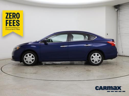 Blue 2019 Nissan Sentra S