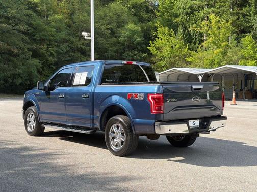 Blue Jeans Metallic 2015 Ford F-150 Lariat