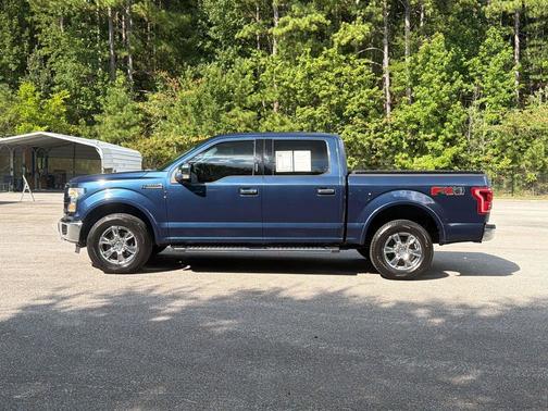 Blue Jeans Metallic 2015 Ford F-150 Lariat