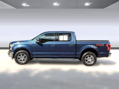 Blue Jeans Metallic 2015 Ford F-150 Lariat