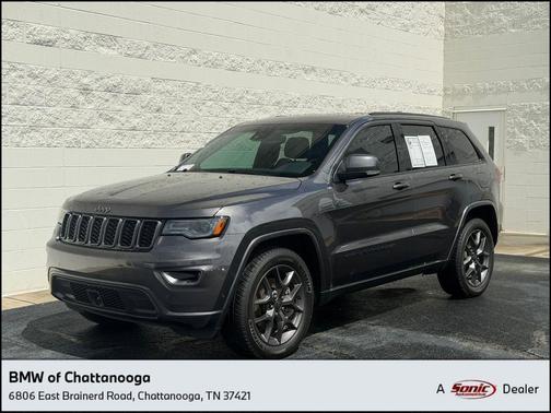 Granite Crystal Metallic Clearcoat 2021 Jeep Grand Cherokee 80th Anniversary 4x4