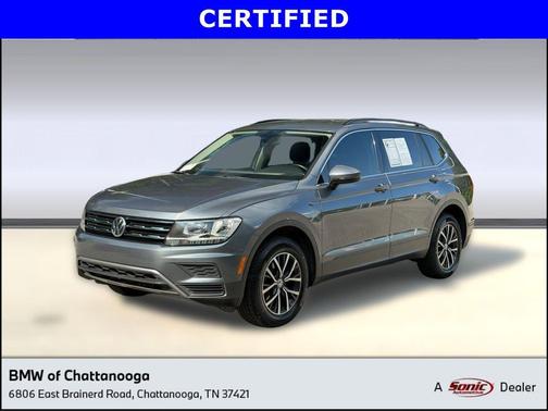 Platinum Gray Metallic 2019 Volkswagen Tiguan 2.0T SE 4MOTION
