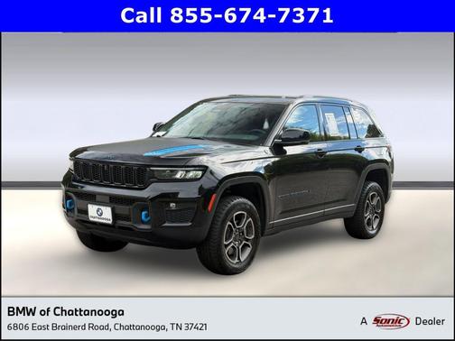 Diamond Black Crystal Pearlcoat 2022 Jeep Grand Cherokee 4xe Trailhawk