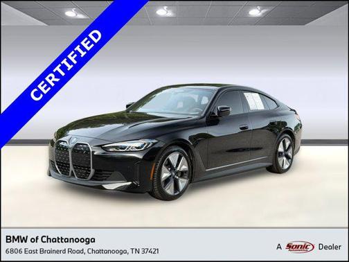 Black Sapphire Metallic 2023 BMW i4 Gran Coupe eDrive40