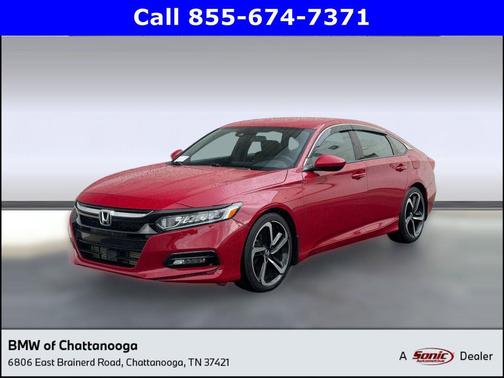 San Marino Red 2018 Honda Accord Sport