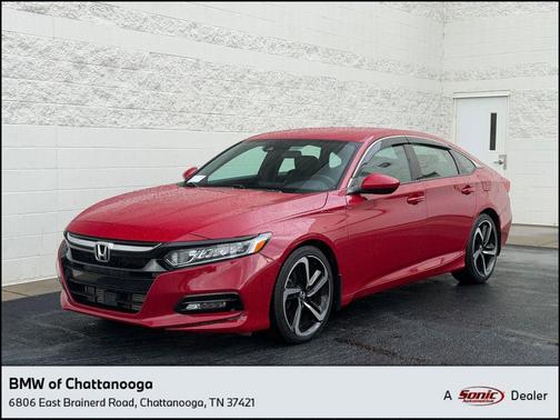 San Marino Red 2018 Honda Accord Sport