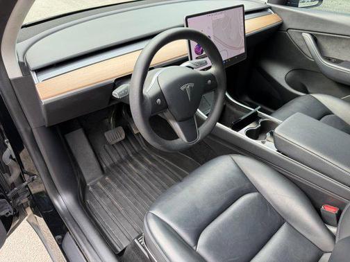 Solid Black 2021 Tesla Model Y Long Range Dual Motor All-Wheel Drive