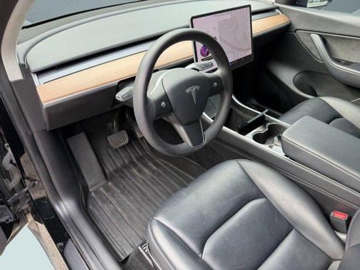 Solid Black 2021 Tesla Model Y Long Range Dual Motor All-Wheel Drive