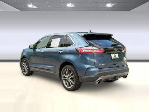 BLUE METALLIC 2019 Ford Edge Titanium
