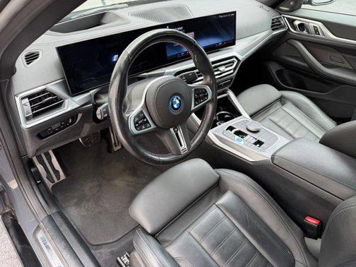 Individual Dravit Grey Metallic 2023 BMW i4 Gran Coupe M50