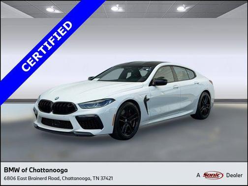 Alpine White 2024 BMW M8 Gran Coupe Competition