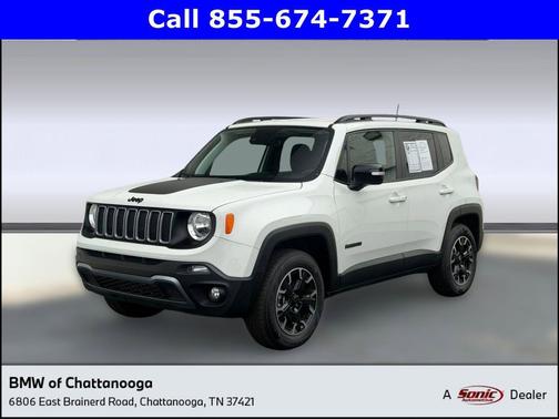 Alpine White Clearcoat 2023 Jeep Renegade Upland