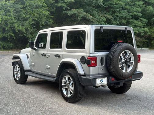 Billet Silver Metallic Clearcoat 2019 Jeep Wrangler Unlimited Sahara
