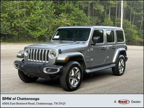 Billet Silver Metallic Clearcoat 2019 Jeep Wrangler Unlimited Sahara
