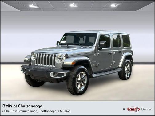 Billet Silver Metallic Clearcoat 2019 Jeep Wrangler Unlimited Sahara