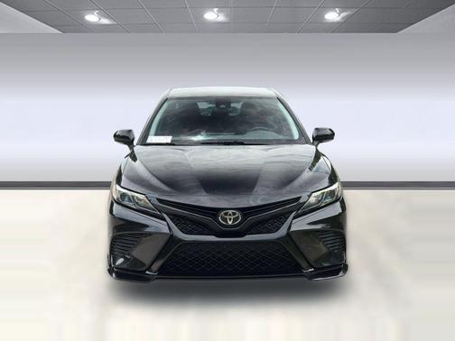 Midnight Black Metallic 2021 Toyota Camry TRD