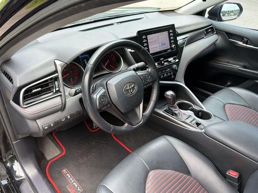 Midnight Black Metallic 2021 Toyota Camry TRD