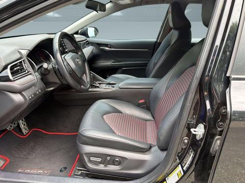 Midnight Black Metallic 2021 Toyota Camry TRD
