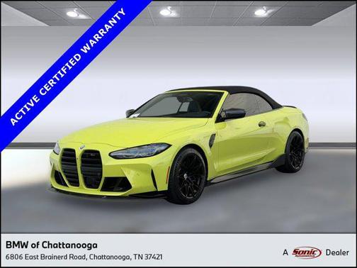 Sao Paulo Yellow 2023 BMW M4 Competition xDrive