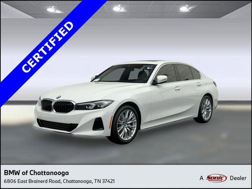 Alpine White 2024 BMW 330 330i Sedan