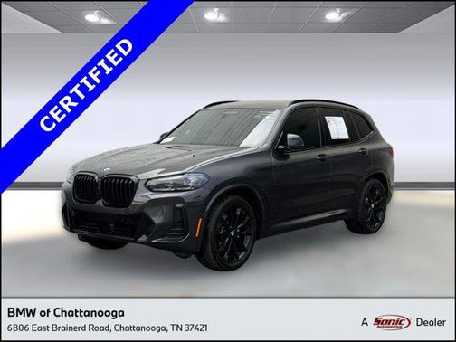 Dark Graphite Metallic 2024 BMW X3 sDrive30i