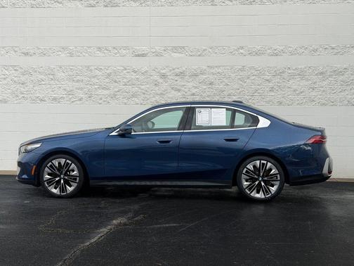 Blue 2025 BMW 530 530i