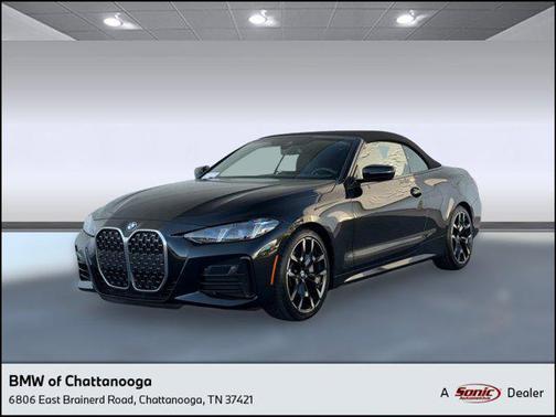 Black 2025 BMW 430 i