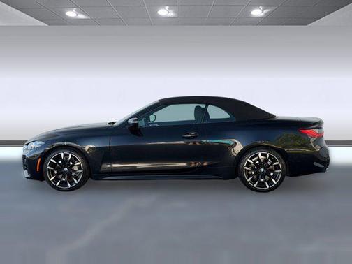 Black 2025 BMW 430 i