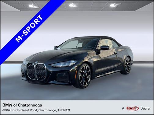 Black 2025 BMW 430 i