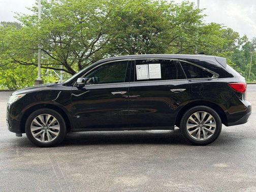 Crystal Black Pearl 2014 Acura MDX 3.5L