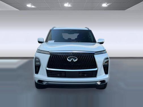 Radiant White 2025 INFINITI QX80 SENSORY AWD