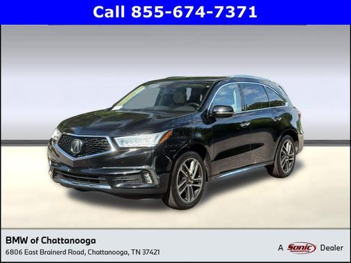 Black 2017 Acura MDX 3.5L